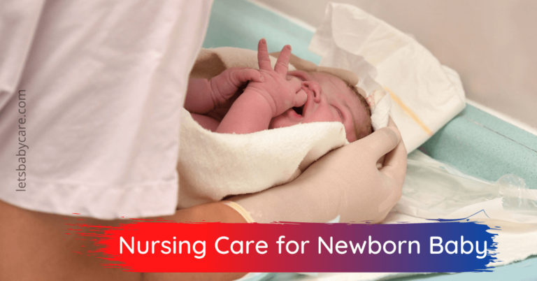 nursing care of newborn baby